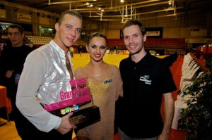 Ferran Casta&ntilde;er with Andrey and Anna &copy; Roland