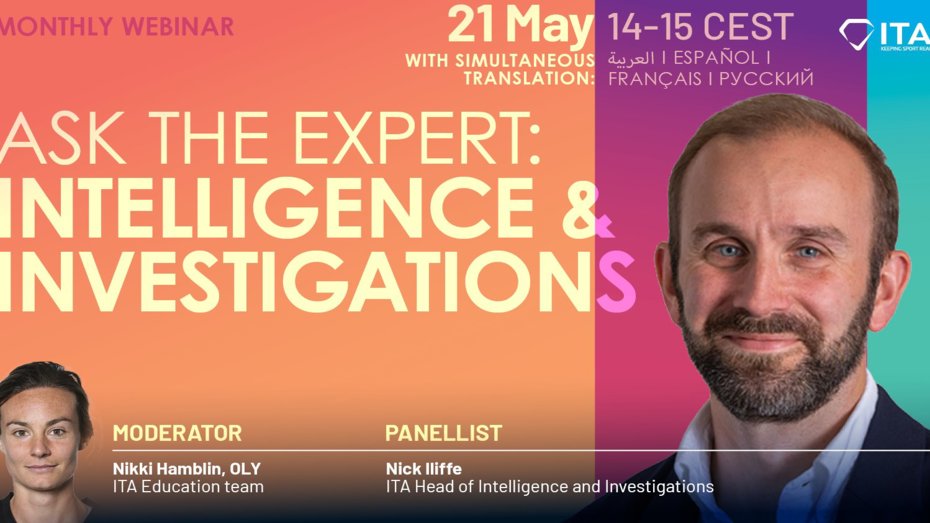 ITA Monthly Webinar: Registration Open for May Session on Intelligence &amp; Investigations