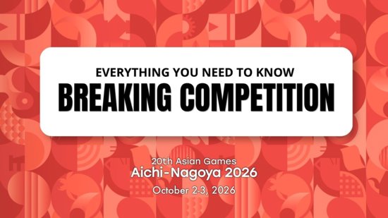 All You Need to Know Ahead of the Breaking Competition at the 20th Asian Games