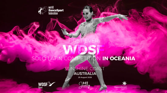 Historic First: Australia to Host Inaugural WDSF Open Solo Latin Female Events in Oceania
