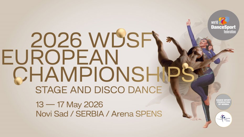 One Month to Go: Novi Sad Prepares for the 2026 WDSF European Championships in Stage and Disco Dance