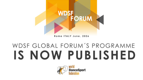 WDSF Publishes Official Programme for the 2026 Global Forum