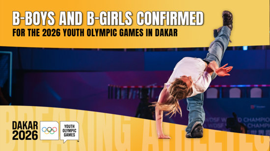Official Announcement: Allocated Athletes for Breaking at the Dakar 2026 Youth Olympic Games