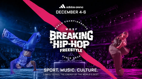 The Countdown is On: Paris Prepares to Crown the World&rsquo;s Best in Breaking and Hip Hop Freestyle as Registration Opens for the 2026 WDSF World Championships