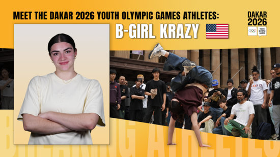 Meet the Dakar 2026 Youth Olympic Athletes: B-Girl Krazy on Representing the Birthplace of Breaking