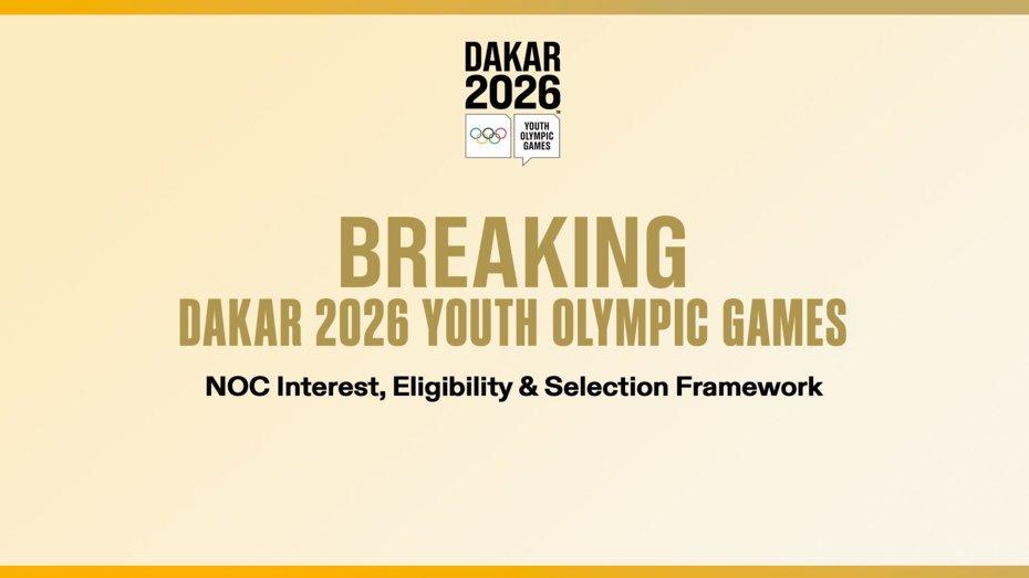 Breaking at the Youth Olympic Games Dakar 2026: NOC Interest, Eligibility and Quota Allocation Framework