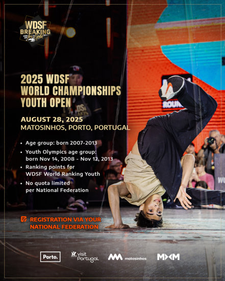 Poster WDSF W. Ch. BKG Youth Porto