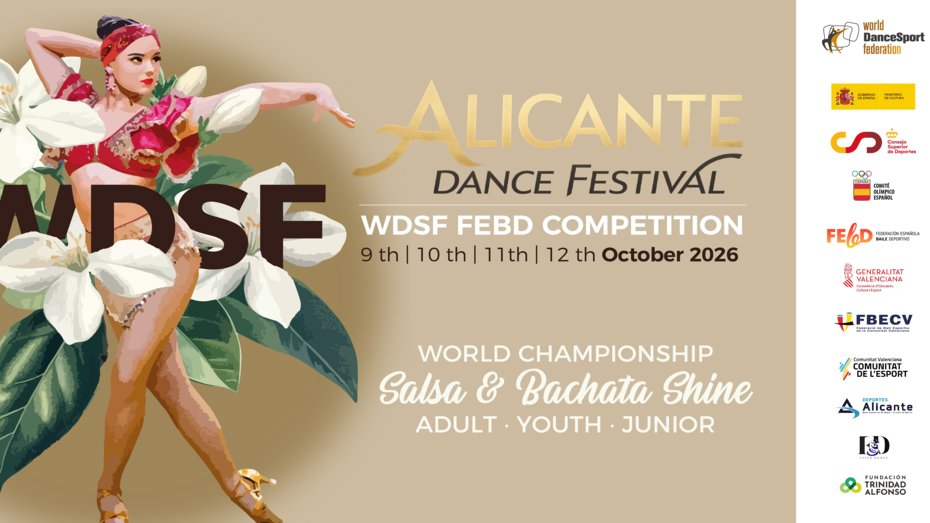 Get Ready for Alicante 2026: WDSF Caribbean Dances World Championships Expands Programme with Nine New Titles