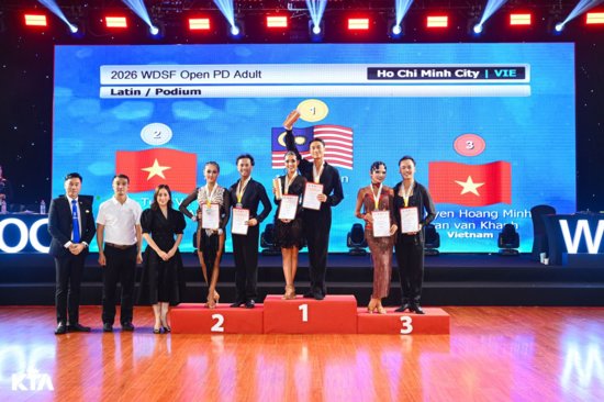 WDSF Vietnam DanceSport Festival 2026: Five Days of Passion and Top-Tier DanceSport in Long Hai