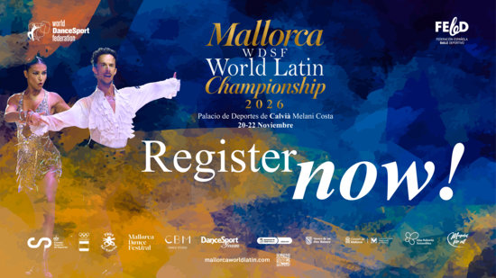 Countdown to Mallorca: Registration Open for the 2026 WDSF World Championship Latin Adult