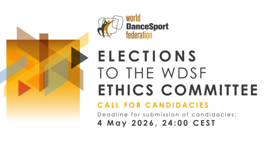 Elections to the WDSF Ethics Committee &ndash; Call for Candidacies