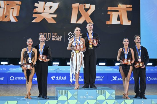 Podium Latin DanceSport TWG2025