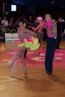 2012 WDSF PD Super Grand Prix Latin Stuttgart © Helmut Roland