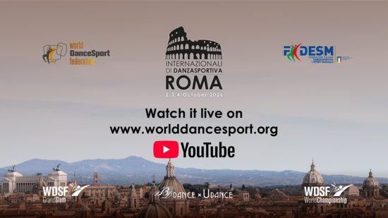 Italy&rsquo;s Capital of DanceSport: Tune in Live for Rome&rsquo;s Internationali di DanzaSportiva