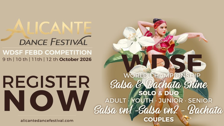 Secure Your Spot for the 2026 WDSF World Championships Caribbean Dances in Alicante, Spain