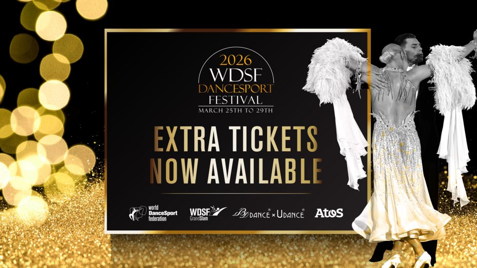 Extra Tickets Now On Sale for the 2026 WDSF DanceSport Festival in Blackpool.jpg